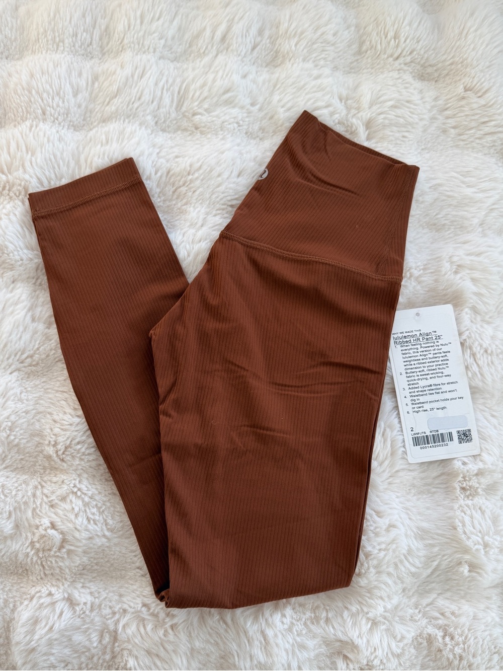 Lululemon Align Ribbed HR Pant 25”